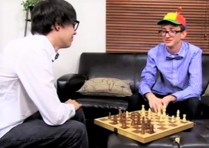 Geeky twinks play chess and then fuck each other raw