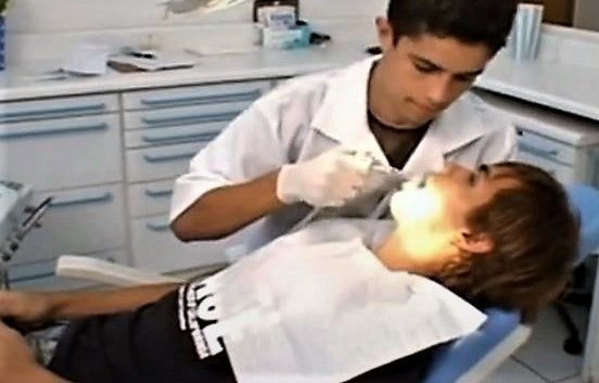 Dentist with Young Guy