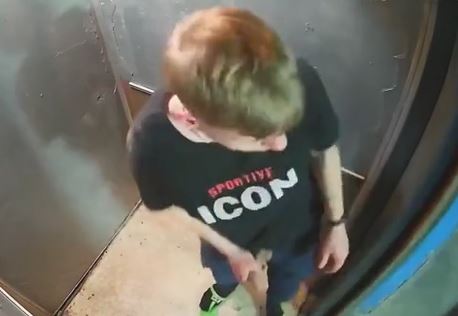 Crazy guys masturbate in risky places